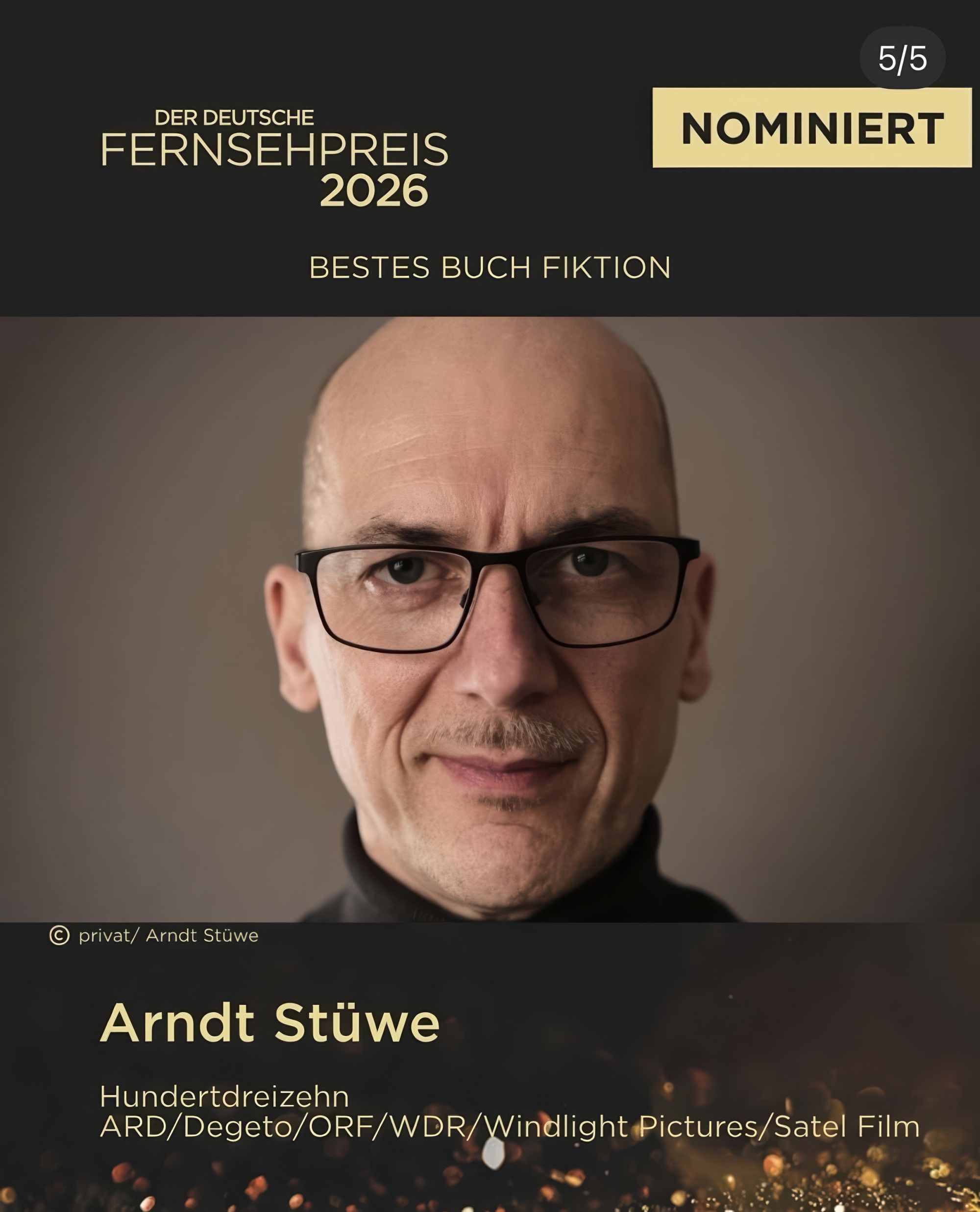 Nominierung Deutscher Fernsehpreis